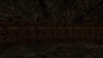 Unintelligible words in a Throne room